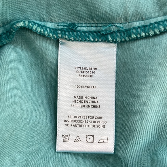 KUT from the Kloth Abigail Jacket Size Large Aqua - Picture 5 of 12